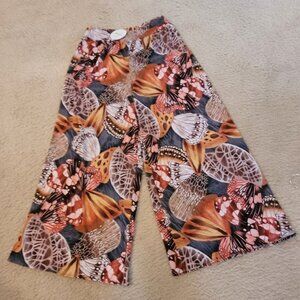 Kaiya Designs JOLENE Palazzo Pants – “Flutter” NWT XL